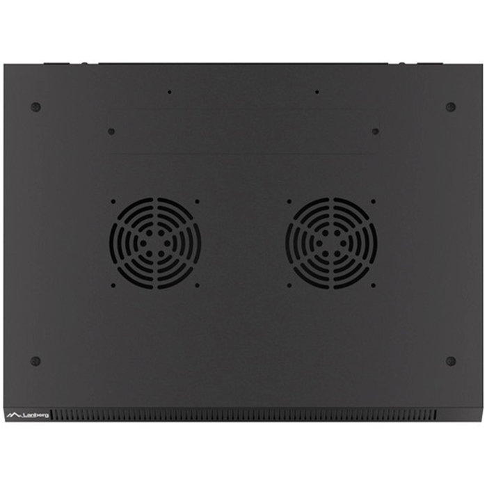 Lanberg WF01-6409-10B Armario 19 Pulgadas 9U 600x450x507mm Montaje Pared Carga 60kg Negro IP20