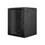 Lanberg Armario Rack 15U 600x600x774 Negro