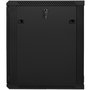 Lanberg WF01-6615-10B Armario de Red 15U 600x600x774mm Montaje en Pared Autoensamblado Negro Capacidad de Carga 60kg IP20