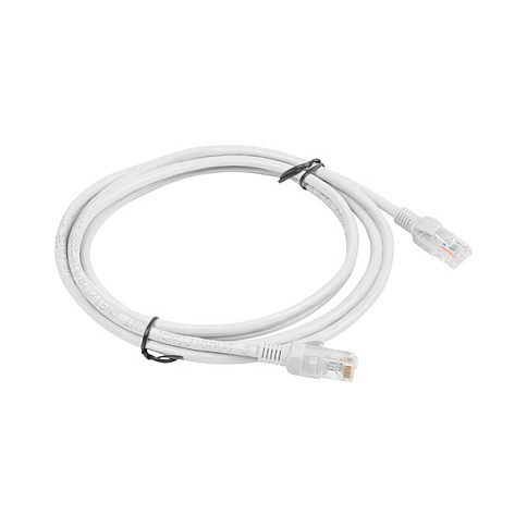 Lanberg Cable de red Cat6 U/UTP 2 m Gris PCU6-10CC-0200-S