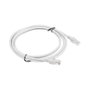 Lanberg Cable de red Cat6 U/UTP 2 m Gris PCU6-10CC-0200-S