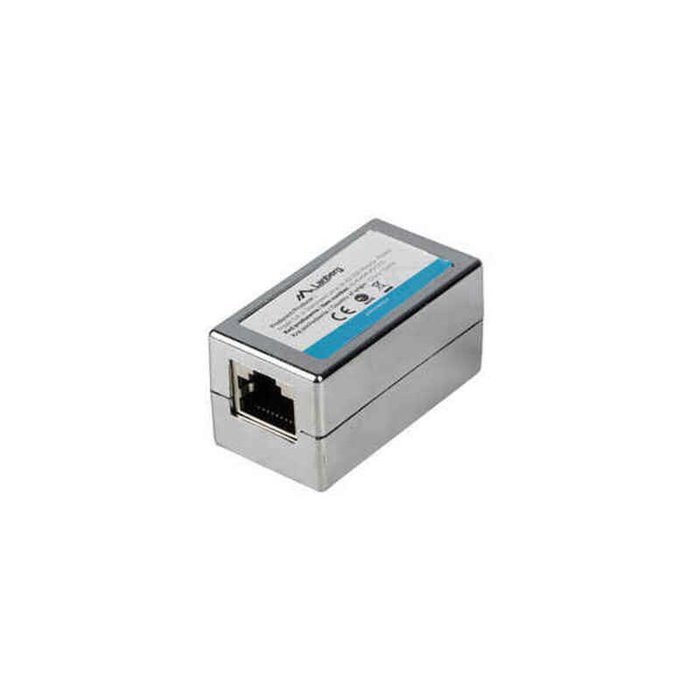 Lanberg AD-RJ45-RJ45-OS6 Adaptador LAN Cat. 6 RJ45 Hembra a Hembra Plata Lanberg AD-RJ45-RJ45-OS6 Adaptador LAN Cat. 6 RJ45 Hembra a Hembra Plata