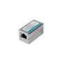 Lanberg AD-RJ45-RJ45-OS6 Adaptador LAN Cat. 6 RJ45 Hembra a Hembra Plata