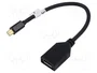 Lanberg Adaptador Mini DisplayPort macho a DisplayPort hembra negro
