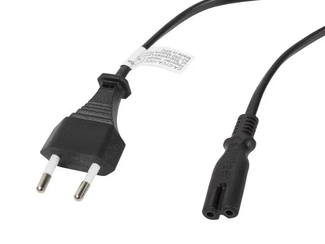Lanberg CA-C7CA-10CC-0018-BK Cable de alimentación C7 a CEE 7/16, 1,8 m