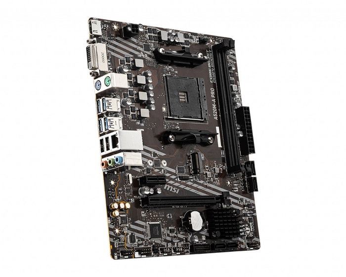 MSI A520M-A PRO Micro ATX AMD AM4 DDR4