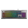 GENESIS Rhod 500 RGB Teclado Gaming USB QWERTY Español Negro, Gris