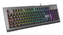 GENESIS Teclado para Gaming Rhod 500 RGB USB QWERTY Español Negro Gris