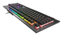 GENESIS Teclado para Gaming Rhod 500 RGB USB QWERTY Español Negro Gris