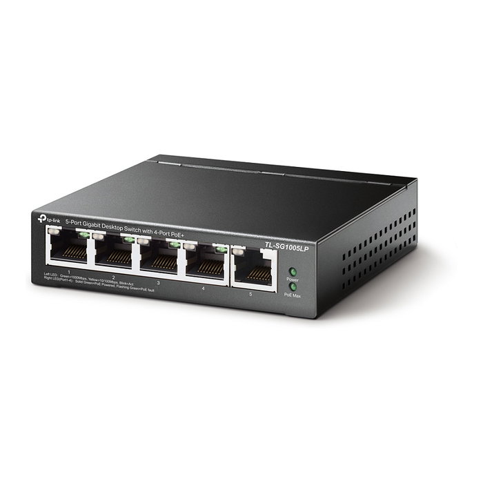 TP-Link TL-SG1005LP Switch Gigabit de 5 puertos con 4 puertos PoE+