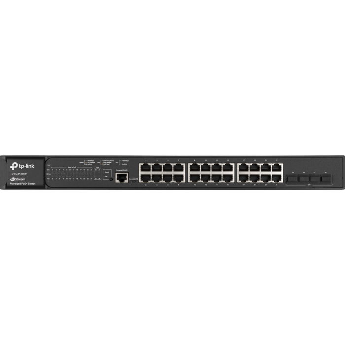 TP-Link Omada SG3428MP Switch Gestionado L2+ de 28 Puertos con 24 Puertos PoE+ TP-Link Omada SG3428MP Switch Gestionado L2+ de 28 Puertos con 24 Puertos PoE+