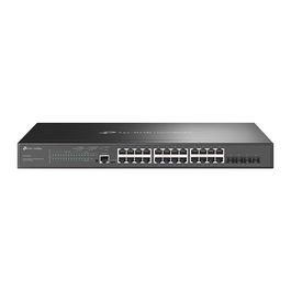 TP-LINK Switch administrable PoE+ TL-SG3428MP 24 Puertos Gigabit con 4 SFP, Rackable