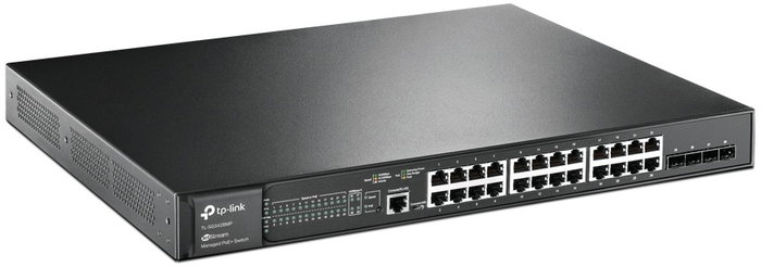 TP-Link Omada SG3428MP Switch Gestionado L2+ de 28 Puertos con 24 Puertos PoE+ TP-Link Omada SG3428MP Switch Gestionado L2+ de 28 Puertos con 24 Puertos PoE+