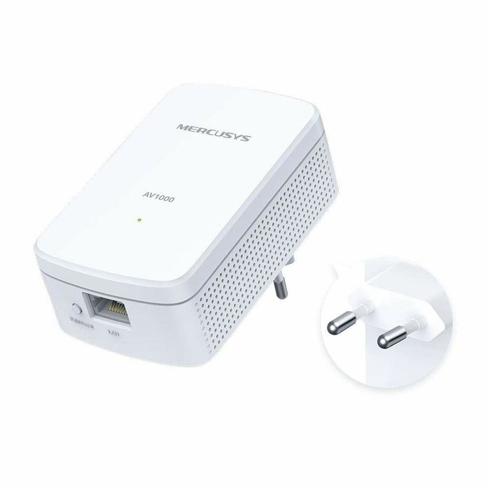 Mercusys MP500 KIT Adaptador de red Powerline 1000 Mbit/s Blanco (2 unidades) Mercusys MP500 KIT Adaptador de red Powerline 1000 Mbit/s Blanco (2 unidades)