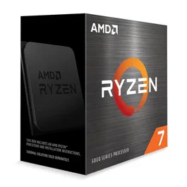 AMD Ryzen 7 5800X Procesador 3.8 GHz (4.7 GHz Turbo) 8 Núcleos 16 Hilos Socket AM4 32 MB L3 Cache 105W - 100-100000063WOF