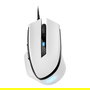 SHARKOON SHARK Force II Ratón Gaming Óptico, 4200 DPI, 6 Botones Programables, RGB, Blanco, USB, para Mano Derecha