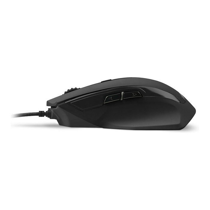 SHARKOON Ratón SHARK Force II Óptico USB Tipo A 4200 DPI Negro para Gaming