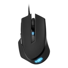 SHARKOON Ratón SHARK Force II Óptico USB Tipo A 4200 DPI Negro para Gaming