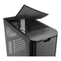 SHARKOON SK3 RGB Torre ATX Midi, Gabinete PC Negro con Iluminación RGB, Ventiladores 120 mm Incluidos (1 Frontal, 1 Trasero), Panel de Vidrio, Soporta ATX, micro-ATX, Mini-ITX