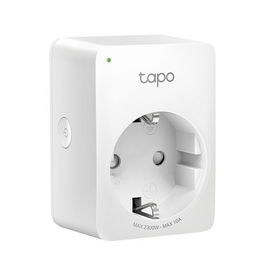 TP-Link Tapo P100 Mini Enchufe Inteligente Wi-Fi, Control Remoto, Programación, Temporizador, Compatible con Alexa y Google Assistant