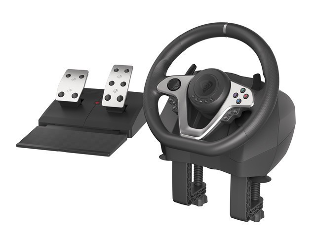 GENESIS Seaborg 400 Volante + Pedales Negro, Plata