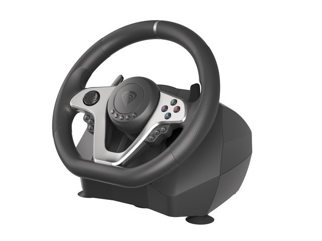 GENESIS Seaborg 400 Volante + Pedales Negro, Plata