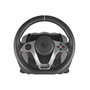GENESIS Volante + Pedales Seaborg 400 Negro, Plata USB para Nintendo Switch, PC, PlayStation 4, Playstation 3, Xbox 360, Xbox One, Xbox One S, Xbox One X
