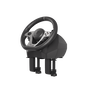 GENESIS Seaborg 400 Volante + Pedales Negro, Plata USB