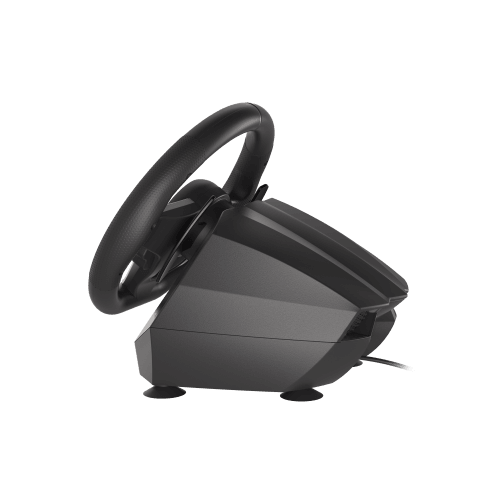 GENESIS Seaborg 400 Volante + Pedales Negro, Plata USB
