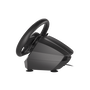 GENESIS Seaborg 400 Volante + Pedales Negro, Plata USB