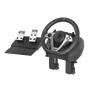 GENESIS Seaborg 400 Volante + Pedales Negro, Plata USB