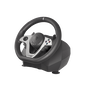GENESIS Seaborg 400 Volante + Pedales Negro, Plata USB