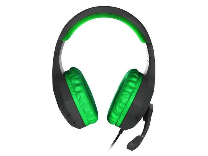 Genesis Argon 200 Auriculares Gaming Negro, Verde, Conector 3,5 mm x2