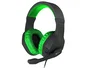 Genesis Argon 200 Auriculares Gaming Negro, Verde, Conector 3,5 mm x2