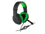 GENESIS Argon 200 Auriculares Gaming Alámbricos Negro, Verde