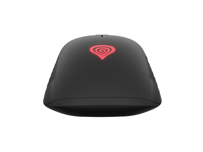 GENESIS Ratón de Juego Inalámbrico RF, 3600 DPI, ergonómico, 7 botones, Negro/Rojo