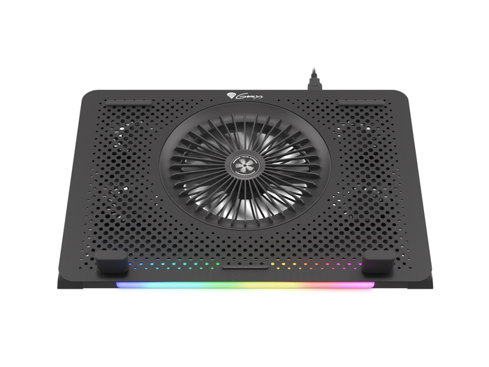 GENESIS Oxid 450 Almohadilla Refrigeradora para Portátil 15.6" 2400 RPM Negro con RGB
