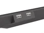 Genesis OXID 450 RGB Base Refrigeradora para Portátil hasta 15.6", con 5 Ventiladores, HUB USB, Soporte de Teléfono y Ajuste de Altura - Negro