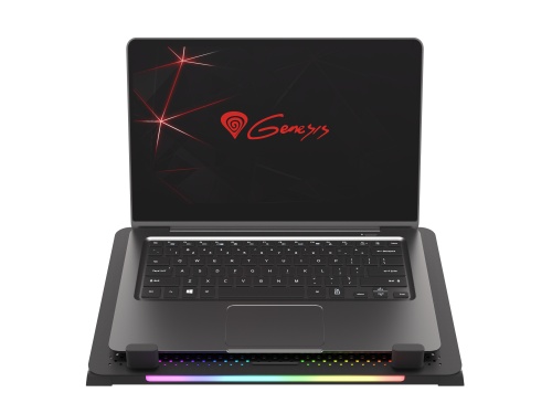 Genesis Oxid 450 RGB Base de Refrigeración para Portátiles hasta 15.6 pulgadas