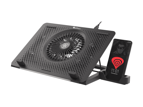 Genesis Oxid 450 RGB Base de Refrigeración para Portátiles hasta 15.6 pulgadas