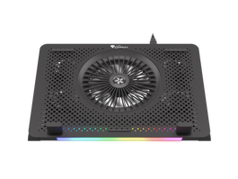 GENESIS Oxid 450 RGB Base refrigeradora para portátil 15.6 pulgadas Negro