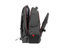 GENESIS Pallad 550 Mochila para Gaming 43,9 cm (17.3") Negro, Rojo con Compartimento para Portátil y Accesorios