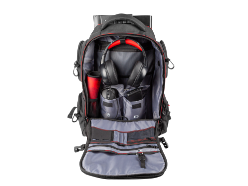 GENESIS Pallad 550 Mochila para Portátil 17.3 pulgadas Negro, Rojo GENESIS Pallad 550 Mochila para Portátil 17.3 pulgadas Negro, Rojo