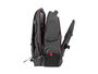 GENESIS Pallad 550 Mochila 43.9 cm (17.3 pulgadas) para Portátil, Color Negro y Rojo