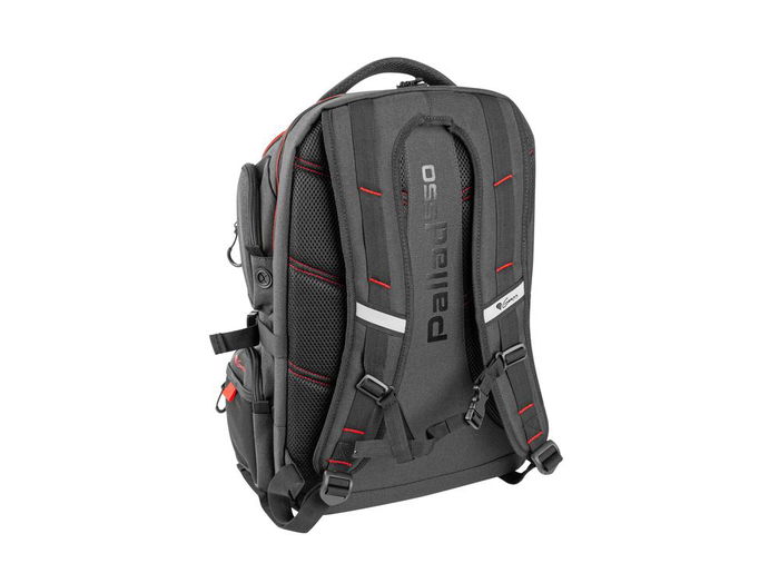 GENESIS Pallad 550 Mochila 43.9 cm (17.3 pulgadas) para Portátil, Color Negro y Rojo GENESIS Pallad 550 Mochila 43.9 cm (17.3 pulgadas) para Portátil, Color Negro y Rojo