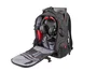 GENESIS Pallad 550 Mochila para Gaming 43,9 cm (17.3") Negro, Rojo con Compartimento para Portátil y Accesorios