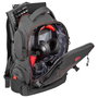 GENESIS Pallad 550 Mochila para Portátil 17.3 pulg, Negro, Rojo