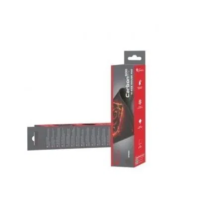 Alfombrilla Génesis Carbón 500 M Fire/ 300 x 250 x 2.5 mm/ Roja