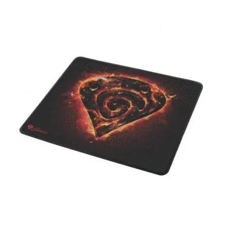 Alfombrilla Génesis Carbón 500 M Fire/ 300 x 250 x 2.5 mm/ Roja