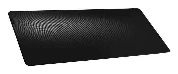 Genesis Carbon 500 Ultra Wave Alfombrilla de Ratón Gaming, 1100x450 mm, Base Antideslizante, Tela, A Prueba de Salpicaduras, Bordes Rematados, Negro/Gris
